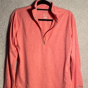 NIKE Women's Dri-Fit Long Sleeve Half Zip